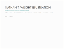 Tablet Screenshot of nathantwright.com